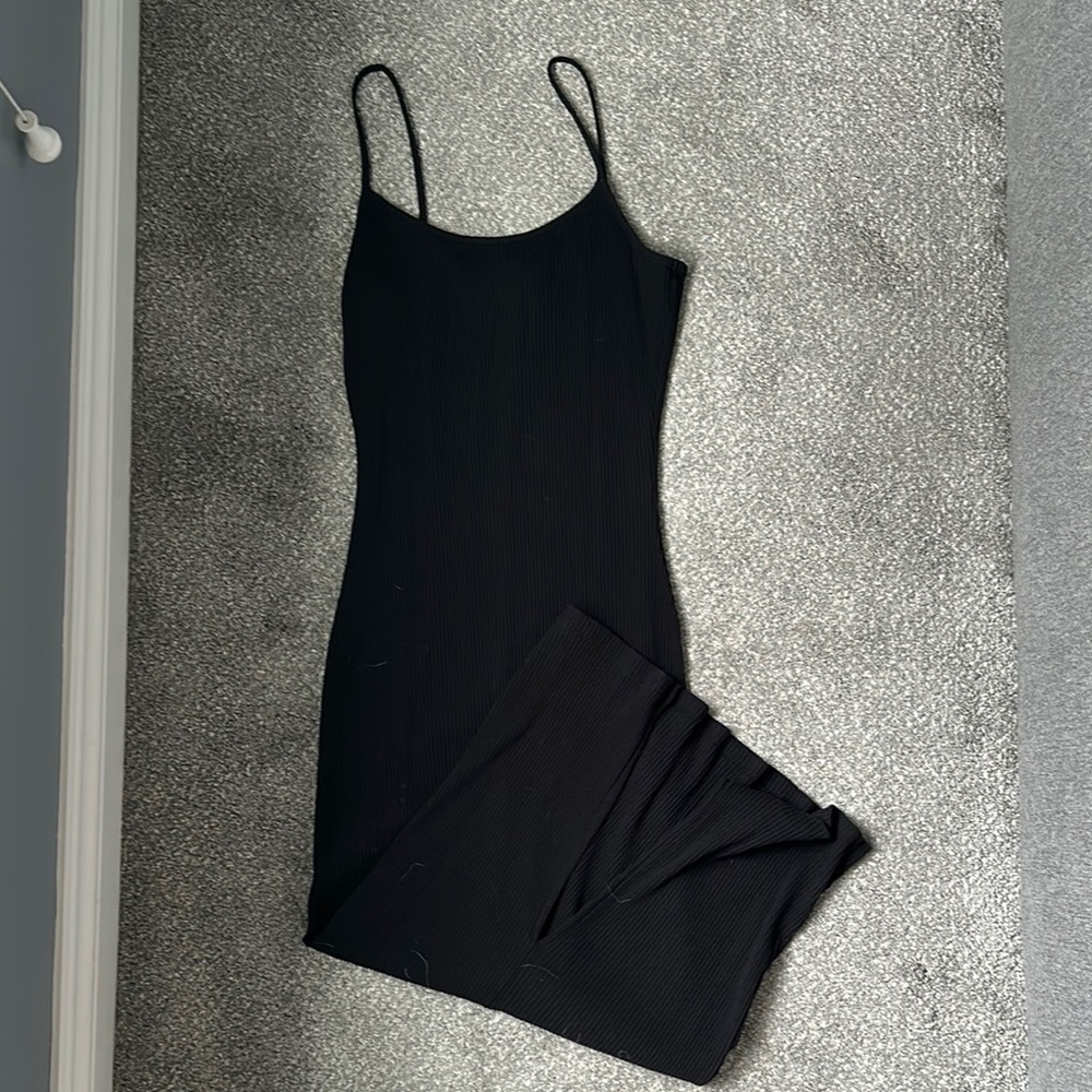 Black Midi Dress